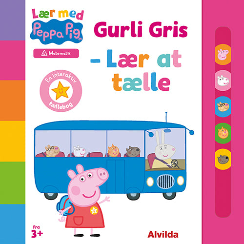 PEPPA PIG - LÆR MED GURLI GRIS - LÆR AT TÆLLE