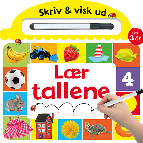 SKRIV OG VISK UD - LÆR TALLENE