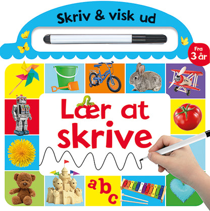 SKRIV OG VISK UD - LÆR AT SKRIVE