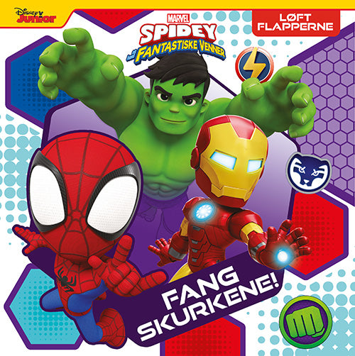 MARVEL - SPIDEY - FANG SKURKENE! - LØFT FLAPPERNE