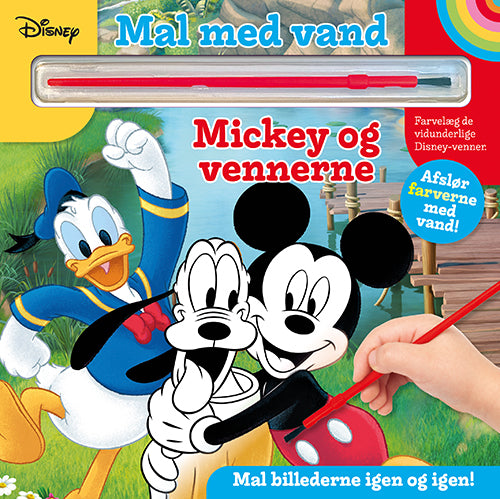 MAL MED VAND - DISNEY - MICKEY OG VENNERNE