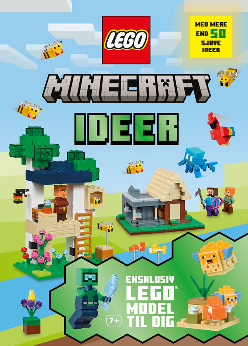 LEGO MINECRAFT IDEER (BOG MED KLODSER)