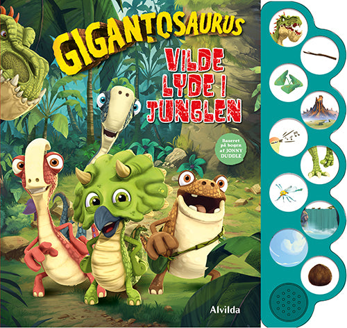 GIGANTOSAURUS - VILDE LYDE I JUNGLEN (MED 10 SUPER