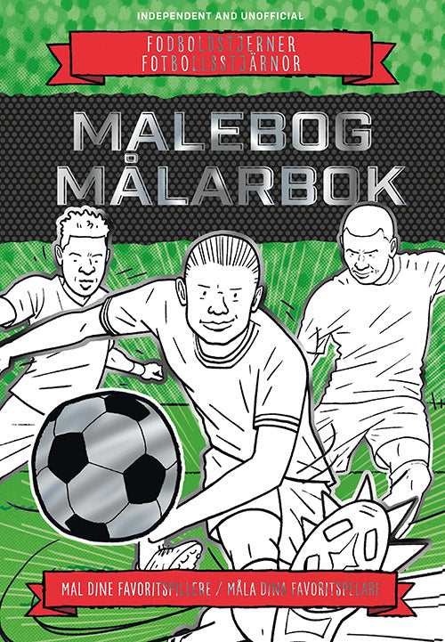 FODBOLDSTJERNER - MALEBOG