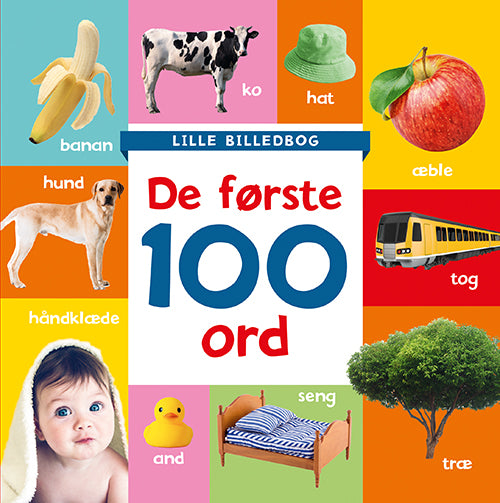 LILLE BILLEDBOG - DE FØRSTE 100 ORD