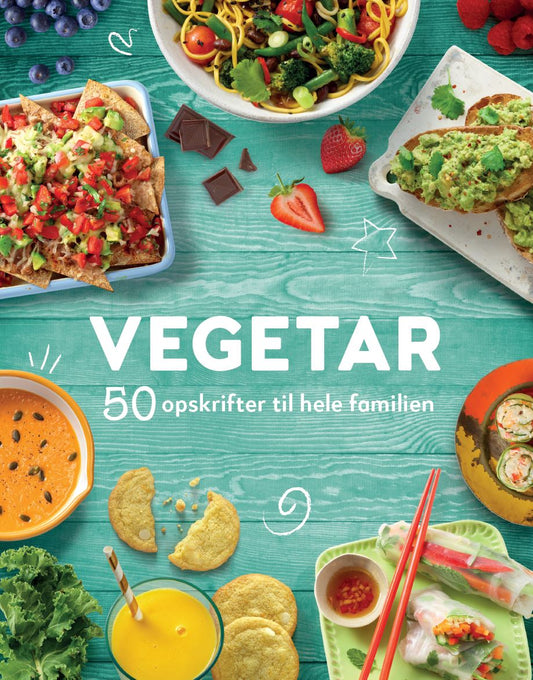 VEGETAR 50 OPSKRIFTER TIL HELE FAMILIEN