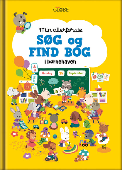 MIN ALLERFØRSTE SØG OG FIND BOG - I BØRNEHAVEN