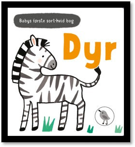 BABYS FØRSTE SORT-HVID BOG DYR