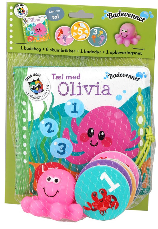 BADEVENNER - TÆL MED OLIVIA