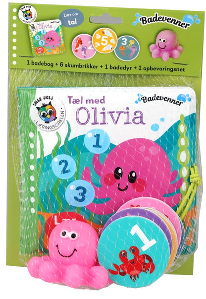 BADEVENNER - TÆL MED OLIVIA