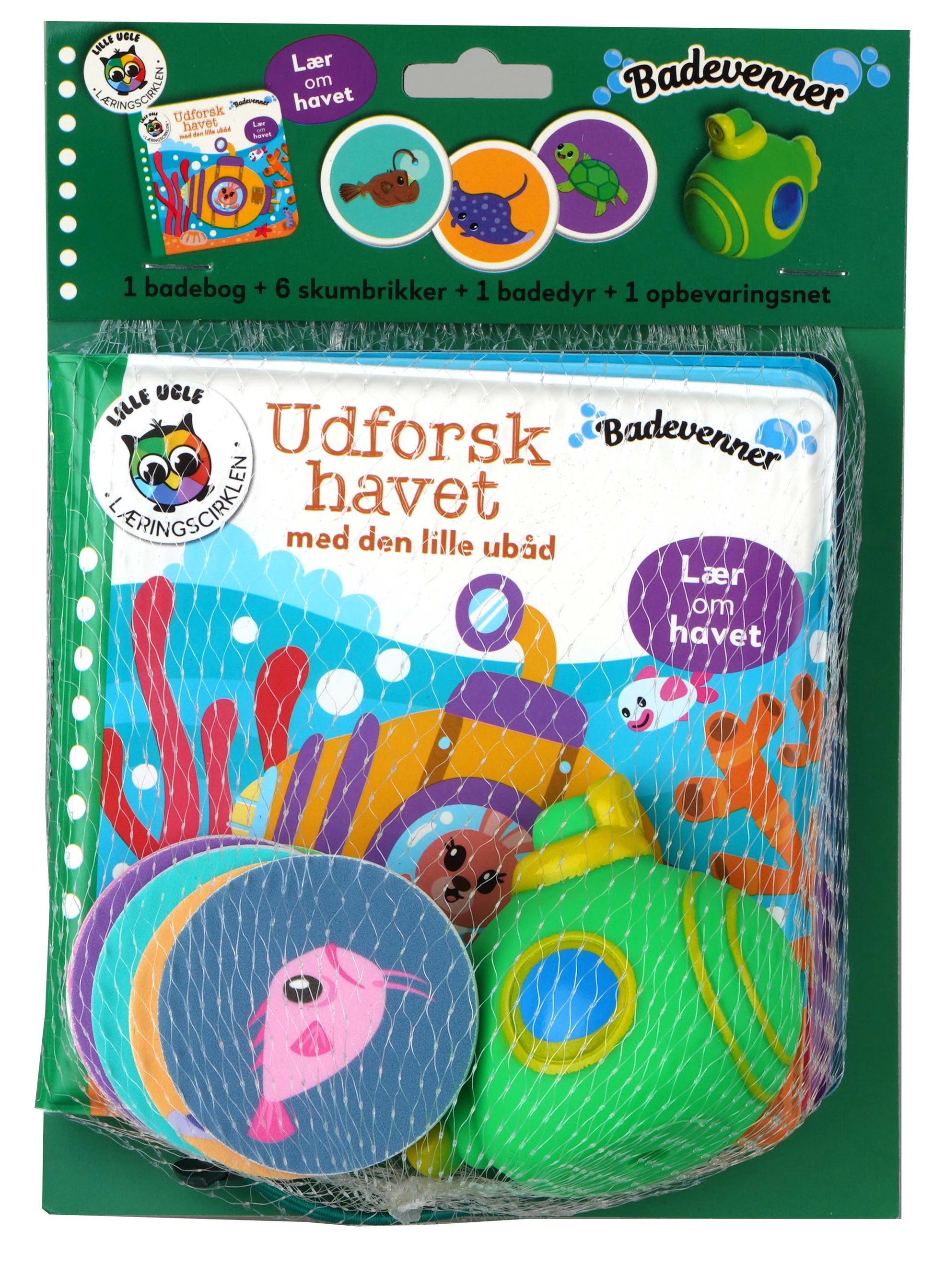 BADEVENNER - UDFORSK HAVET MED DEN LILLE UBÅD