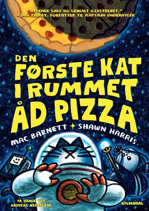 DEN FØRSTE KAT I RUMMET ÅD PIZZA