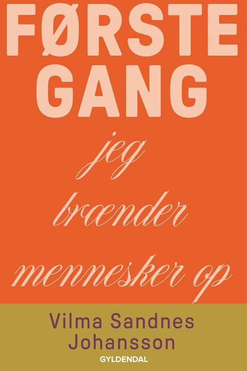 FØRSTE GANG JEG BRÆNDER MENNESKER OP