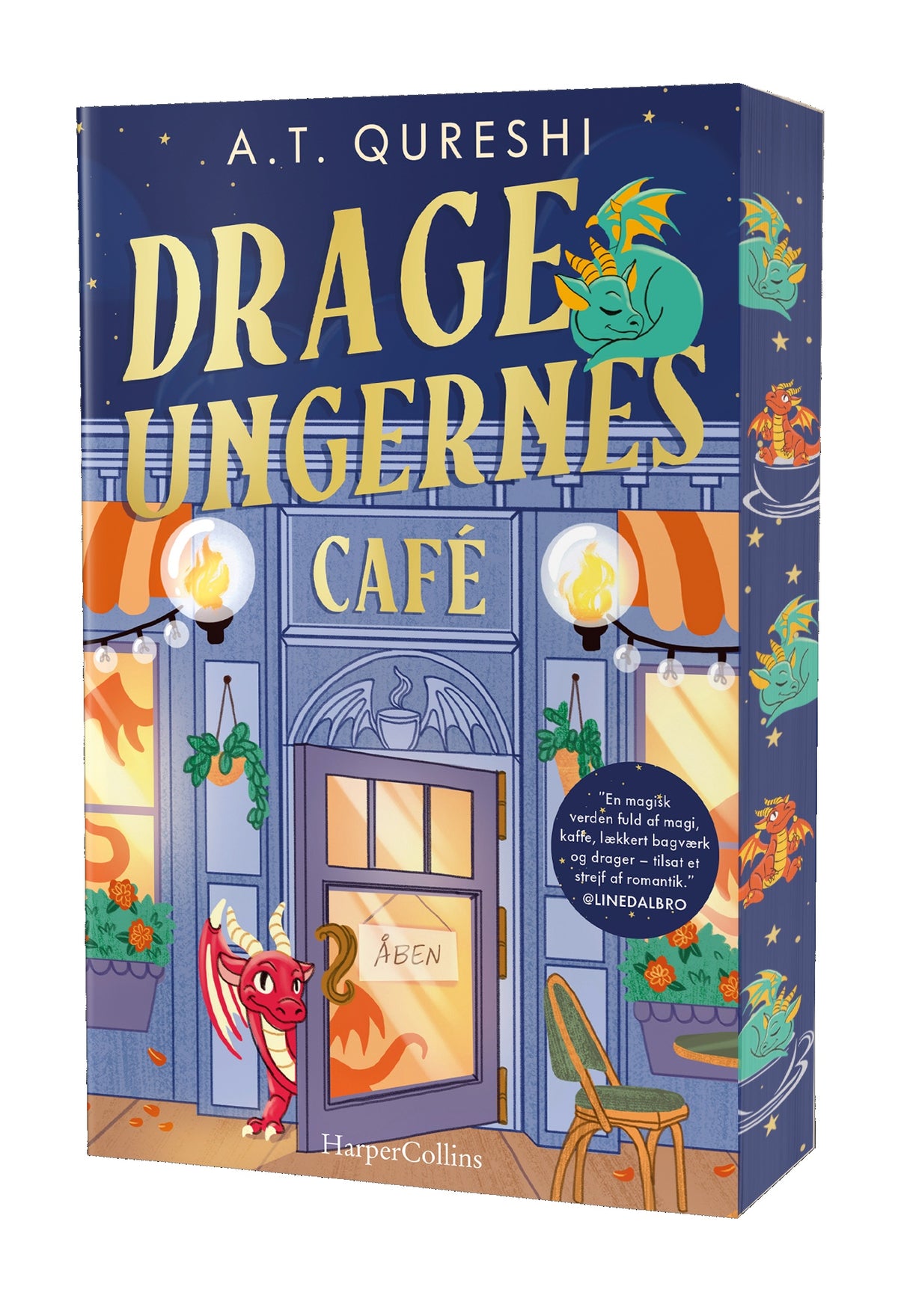 DRAGEUNGERNES CAFÉ (SPRAYED EDGES)