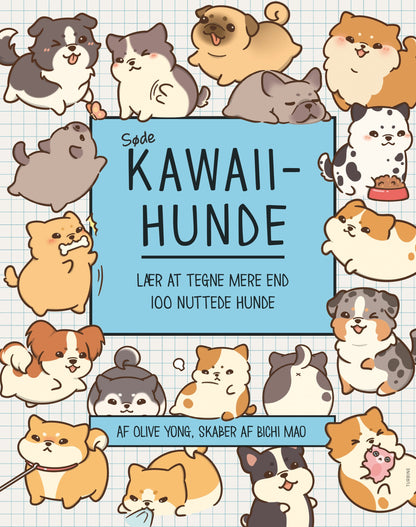 SØDE KAWAII-HUNDE