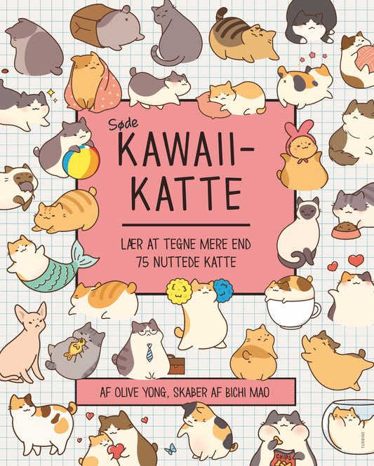 SØDE KAWAII-KATTE
