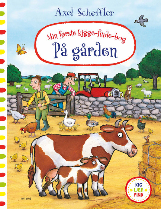 MIN FØRSTE KIGGE-FINDE-BOG - PÅ GÅRDEN