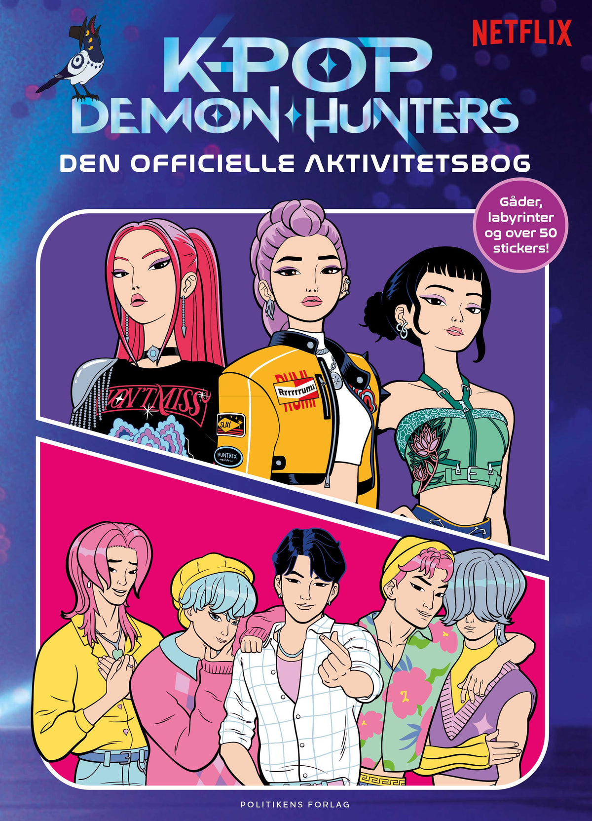 KPOP DEMON HUNTERS: DEN OFFICIELLE AKTIVITETSBOG