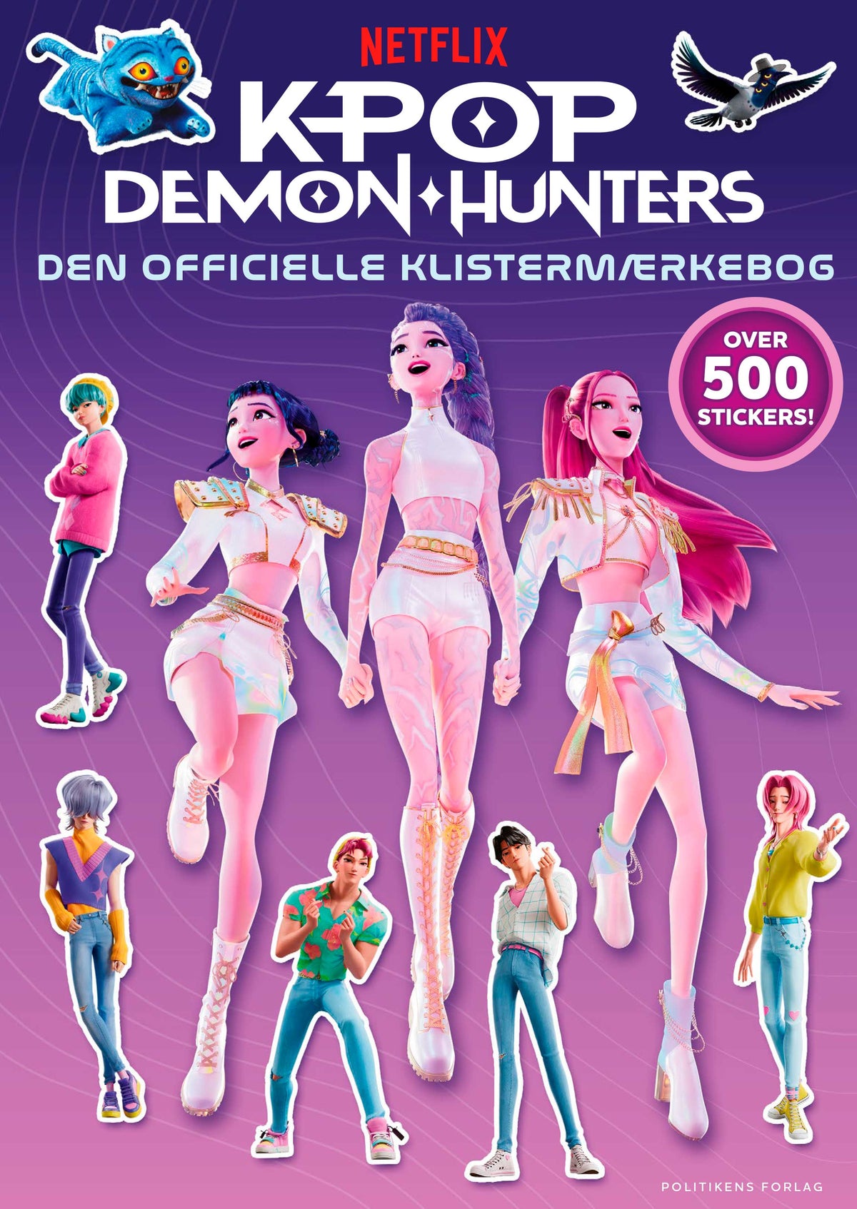 KPOP DEMON HUNTERS: DEN OFFICIELLE KLISTERMÆRKEBOG