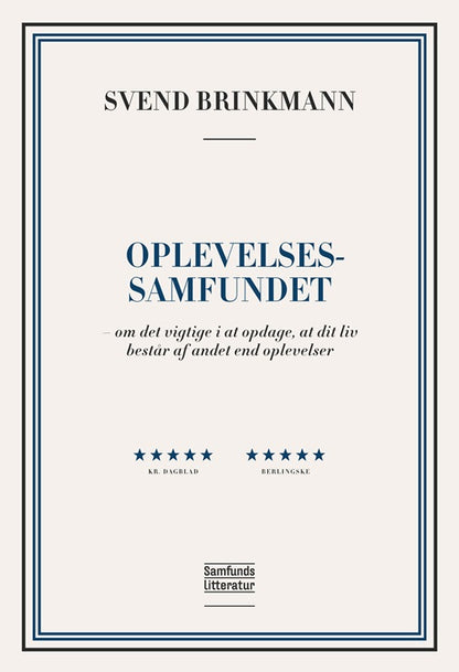 OPLEVELSESSAMFUNDET