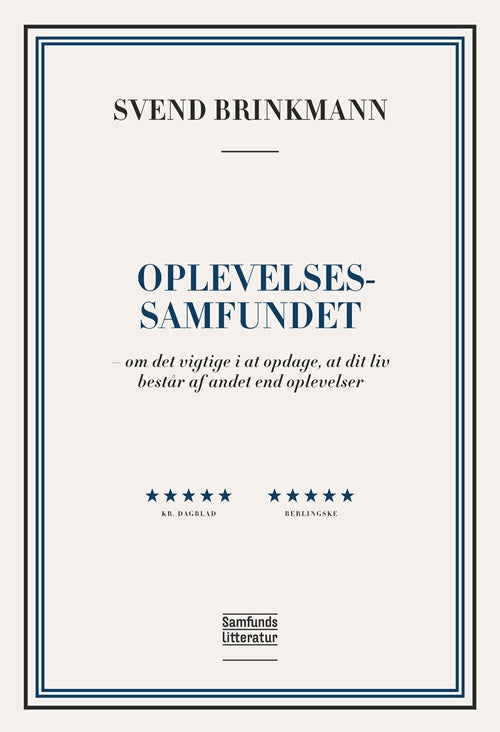 OPLEVELSESSAMFUNDET