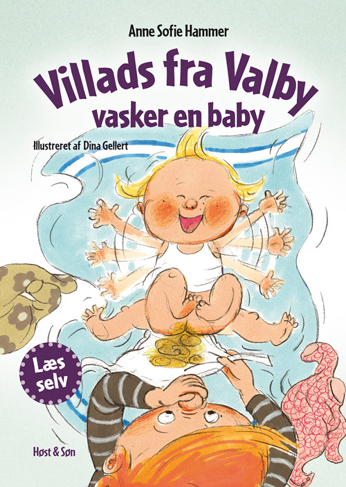VILLADS FRA VALBY VASKER EN BABY.