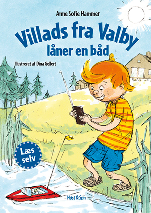 VILLADS FRA VALBY LÅNER EN BÅD.