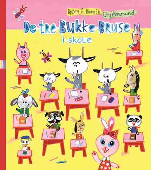 DE TRE BUKKE BRUSE I SKOLE.