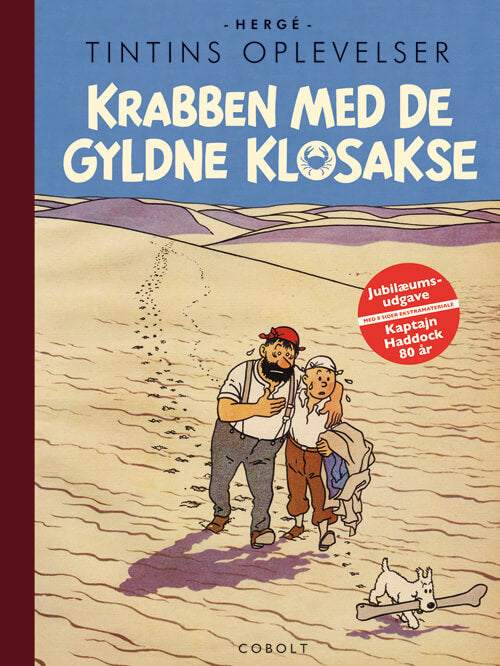 TINTIN KRABBEN MED DE GYLDNE KLOSAKSE 