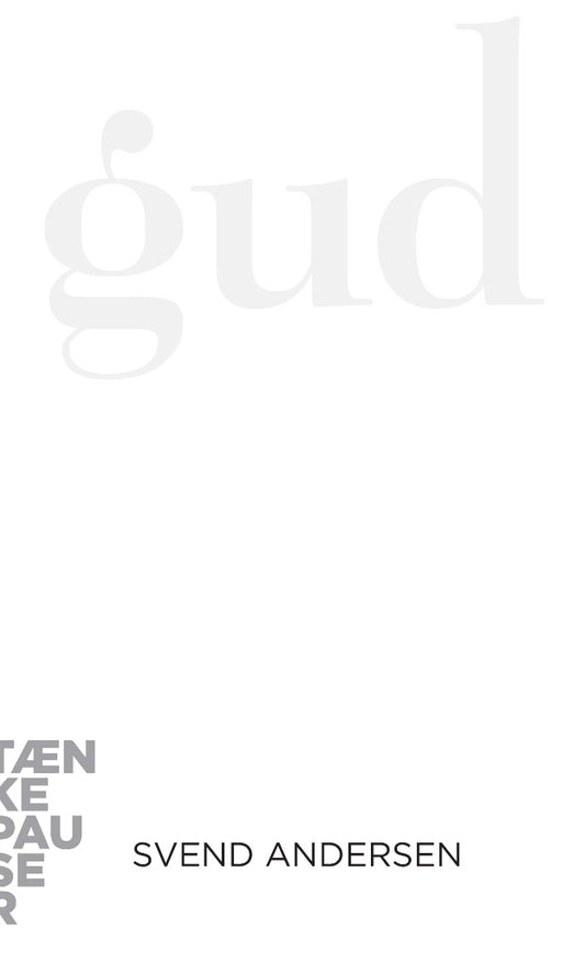 GUD - TÆNKEPAUSER 29
