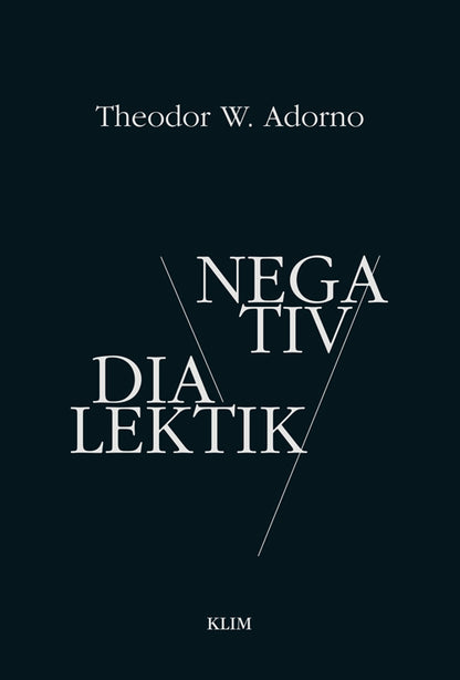 NEGATIV DIALEKTIK