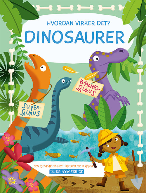 DINOSAURER - TIL DE NYSGERRIGE (PAPBOG MED FLAPPER