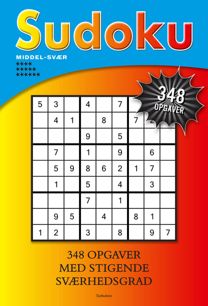 SUDOKU MIDDELSVÆR
