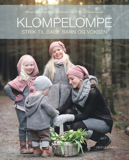 KLOMPELOMPE - STRIK TIL BABY, BARN OG VOKSEN