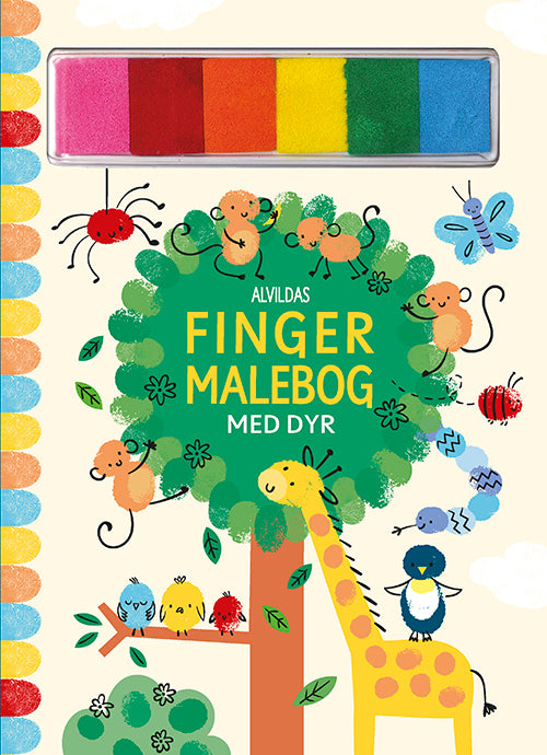 ALVILDAS FINGERMALEBOG MED DYR