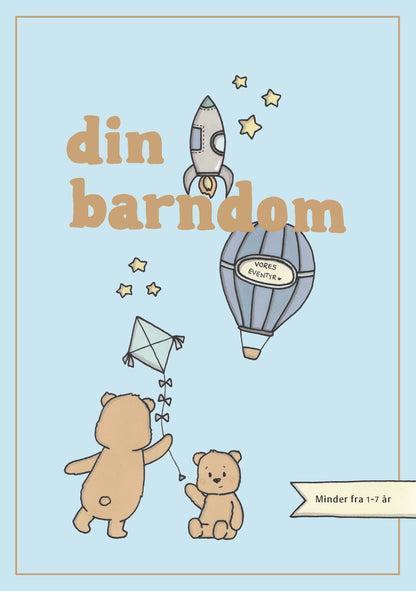 DIN BARNDOM - BLÅ
