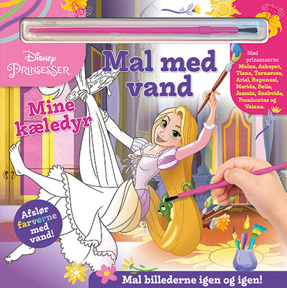 MAL MED VAND - DISNEY PRINSESSER - MINE KÆLEDYR (B