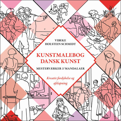 KUNSTMALEBOG DANSK KUNST