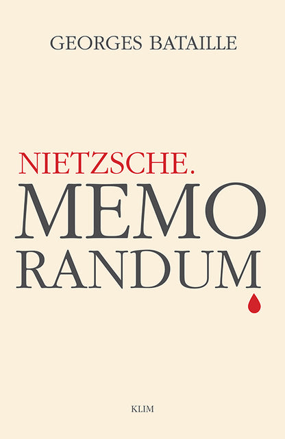 NIETZSCHE. MEMORANDUM