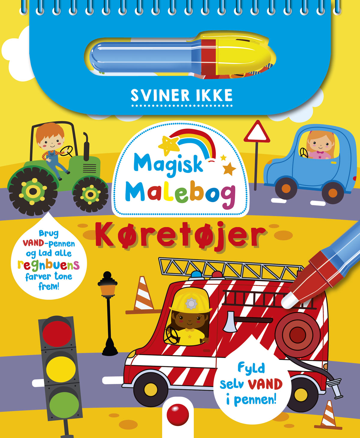 MAGISKE MALEBOG KØRETØJER