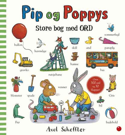 PIP OG POPPYS STORE BOG MED ORD