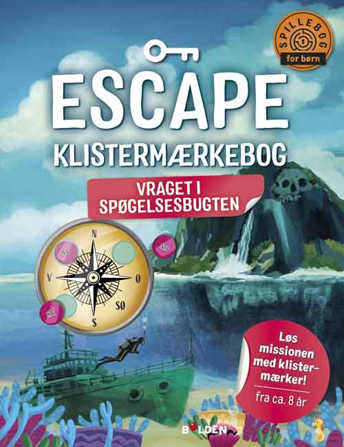 ESCAPE STICKERBOG 1 - VRAGET I SPØGELSESBUGTEN
