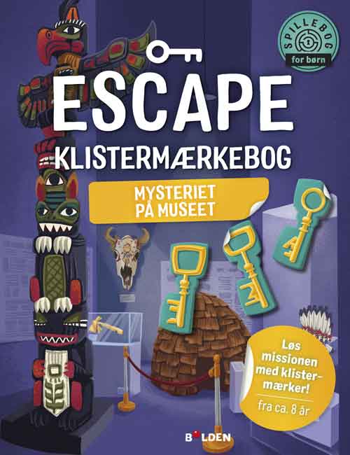 ESCAPE STICKERBOG 2 - NAT PÅ MUSEET