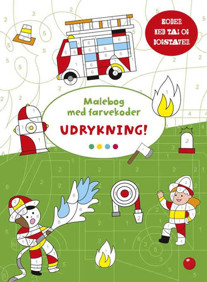 MALEBOG MED FARVEKODER: UDRYKNING!