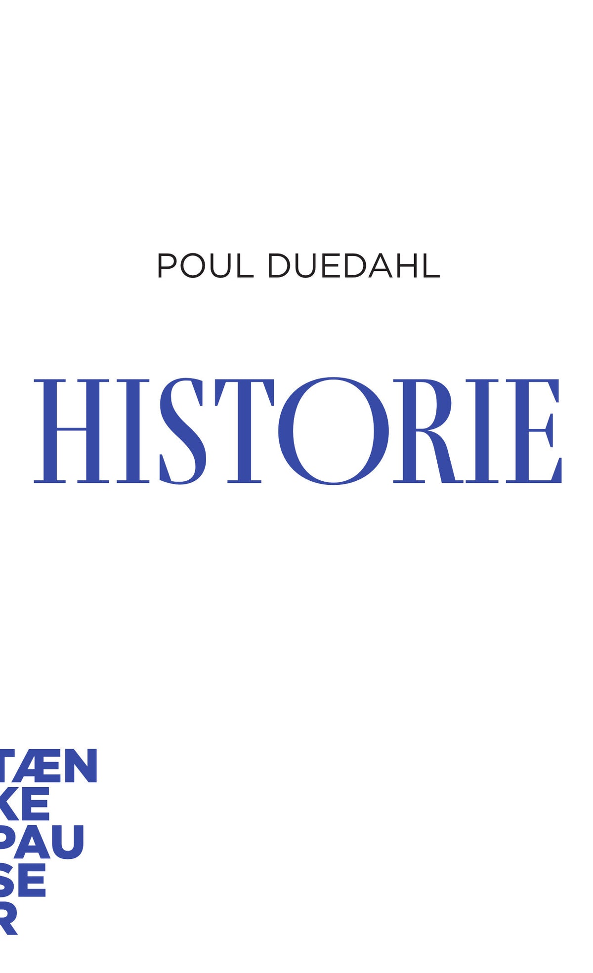 HISTORIE - TÆNKEPAUSER 116