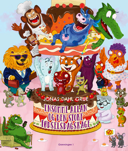 ENSOMME ALLAN OG DEN STORE FØDSELSDAGSKAGE