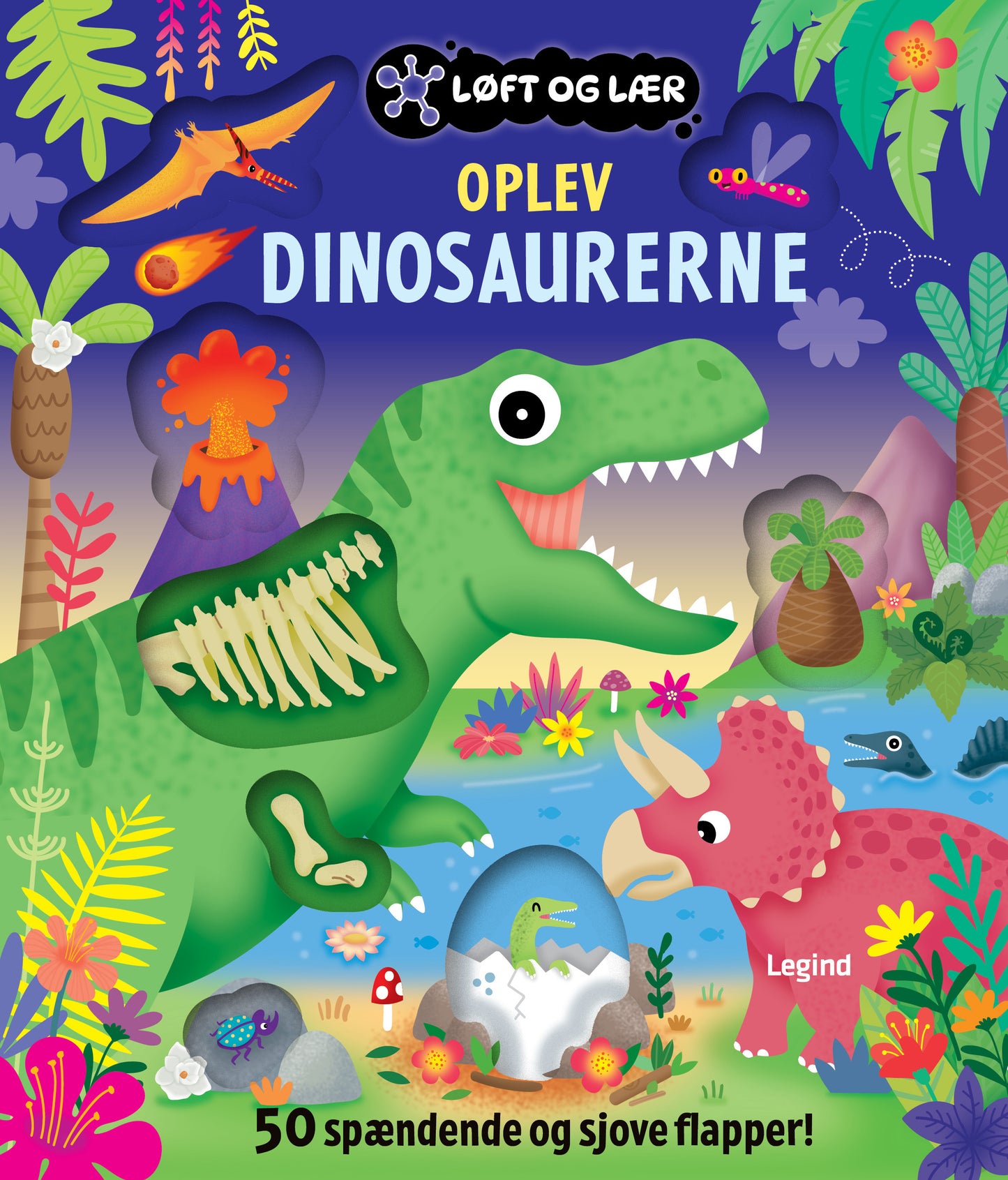 OPLEV DINOSAURERNE - LØFT OG LÆR