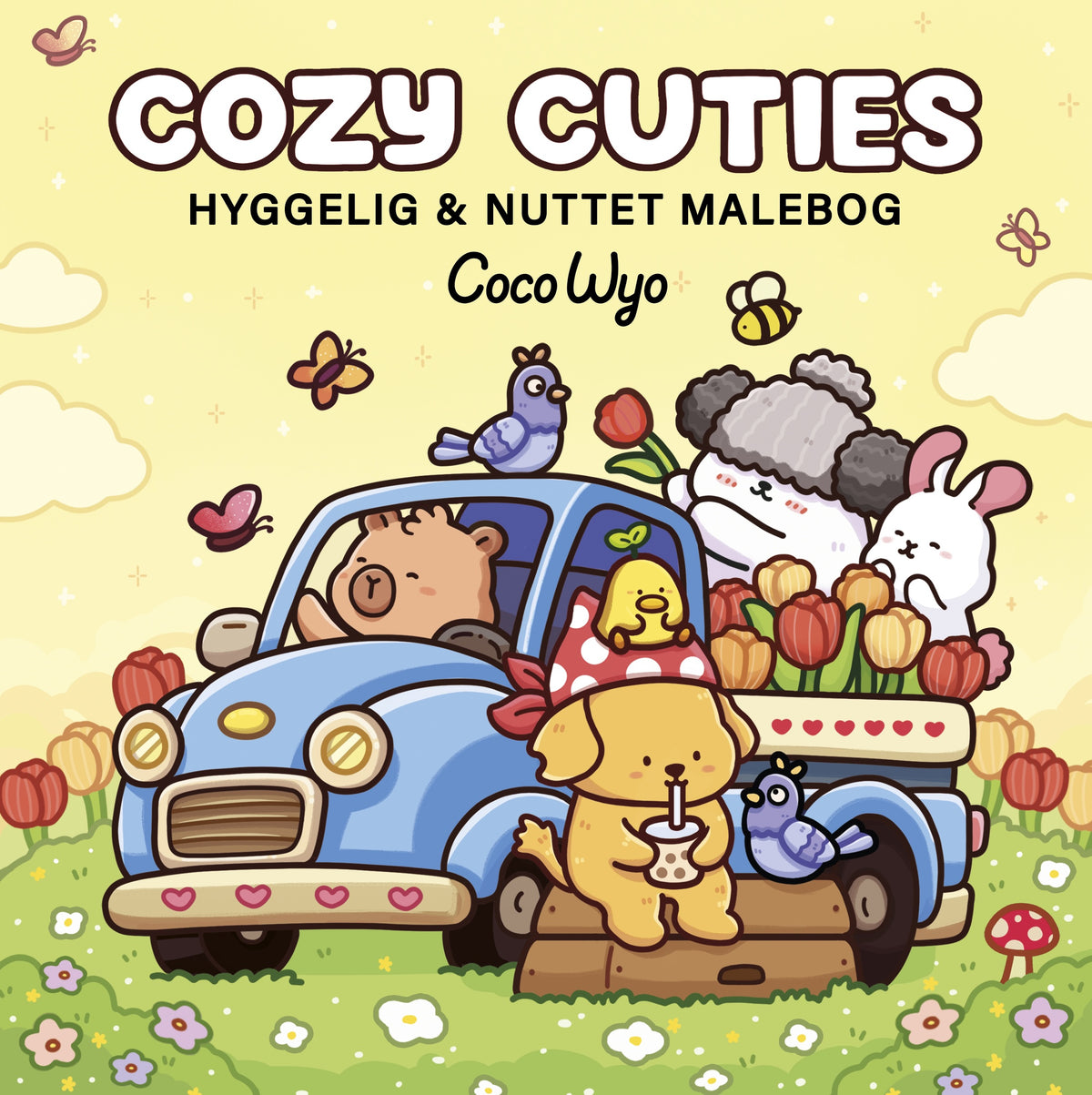 COZY CUTIES HYGGELIG OG NUTTET MALEBOG