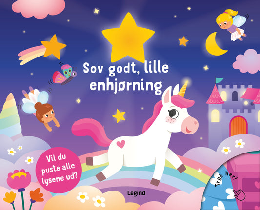 PUST LYSET UD:SOV GODT, LILLE ENHJØRNING