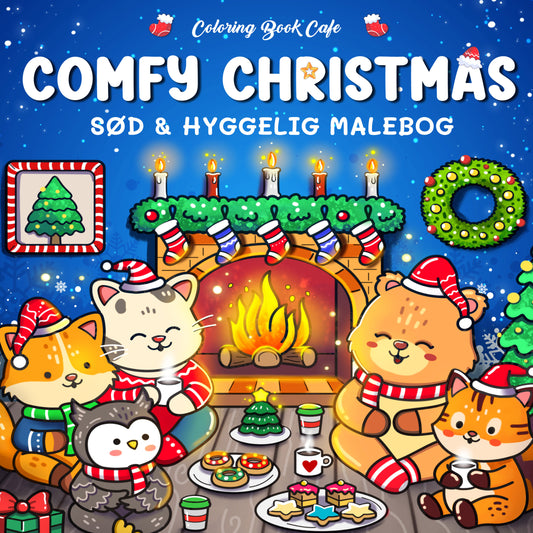 COMFY CHRISTMAS - COZY COLORING